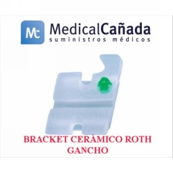 Backet cerámico roth .022" 5-5 sup. e inf. c/gancho c/20