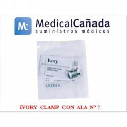 Ivory clamp con ala n.7