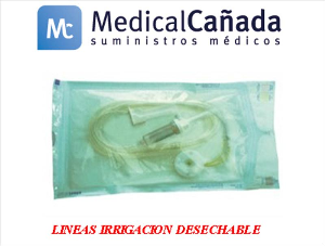 Lineas irrigacion desechable 2,2 m caja 10 w&h