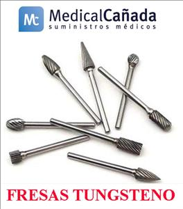 Fresas h1-316-010 nº 2 fg tungsteno mandril largo udad