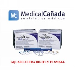 Aquasil au digit lv fs small 50 cartuchos