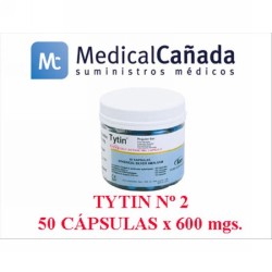Tytin amalgama bote 50 capsulas nº 2 (600 mg)