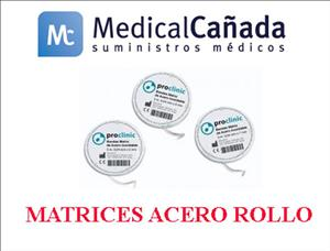 Matrices acero rollo 399b 3 m x 0,03 mm ancho 6 mm