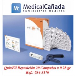 Quixfil reposicion 20 compules x 0,28 gr