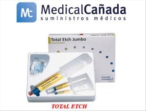 Total etch 37% jumbo 30 gr. +2 jeringas x 2 gr. + canulas