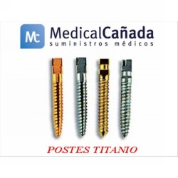 Postes titanio l1 ø 1,05 largos 11,8 mm tst dentatus