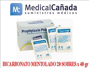 Bicarbonato mentolado 20 sobres x 40 gr