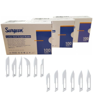 Hojas de Bisturi Desechables Surgeon Caja 100 unidades