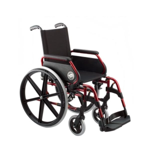 Silla de ruedas Breezy Premium de acero plegable autopropulsable
