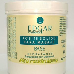 Aceite Solido para Masaje Base Edgar