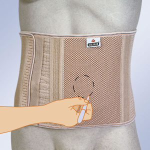 Faja Abdominal para ostomizados sin orificio COL-240 y COL-160